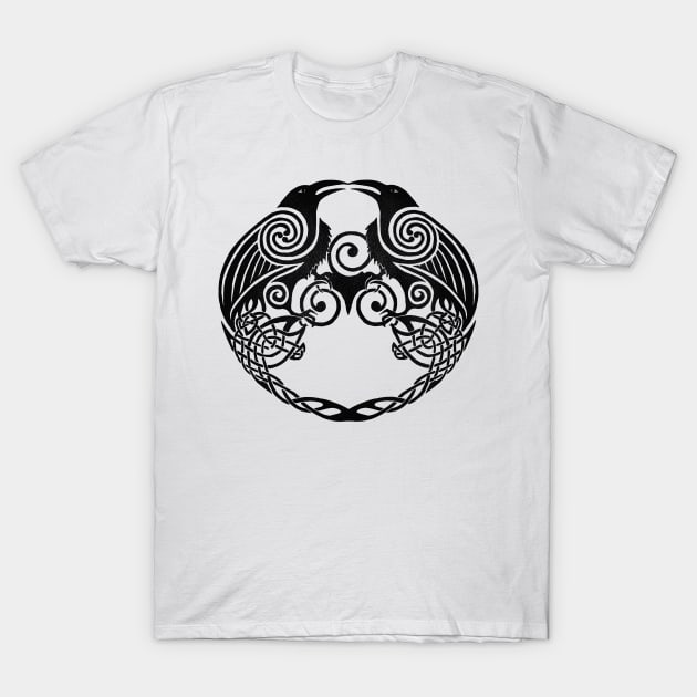 Huginn and muninn T-Shirt by Buy Custom Things